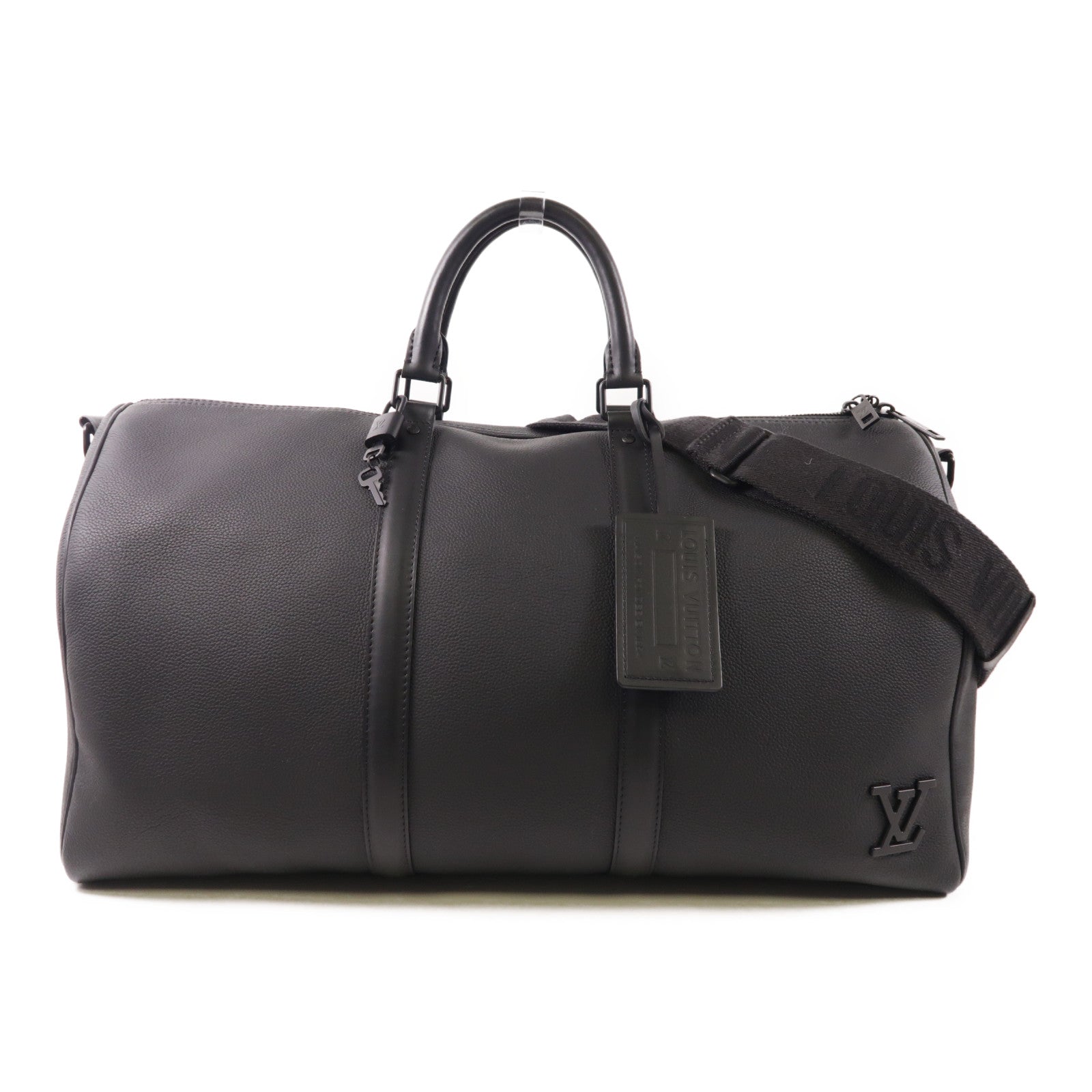LOUIS VUITTON 牛皮皮革Keepall Bandouliere 50手挽肩背兩用袋