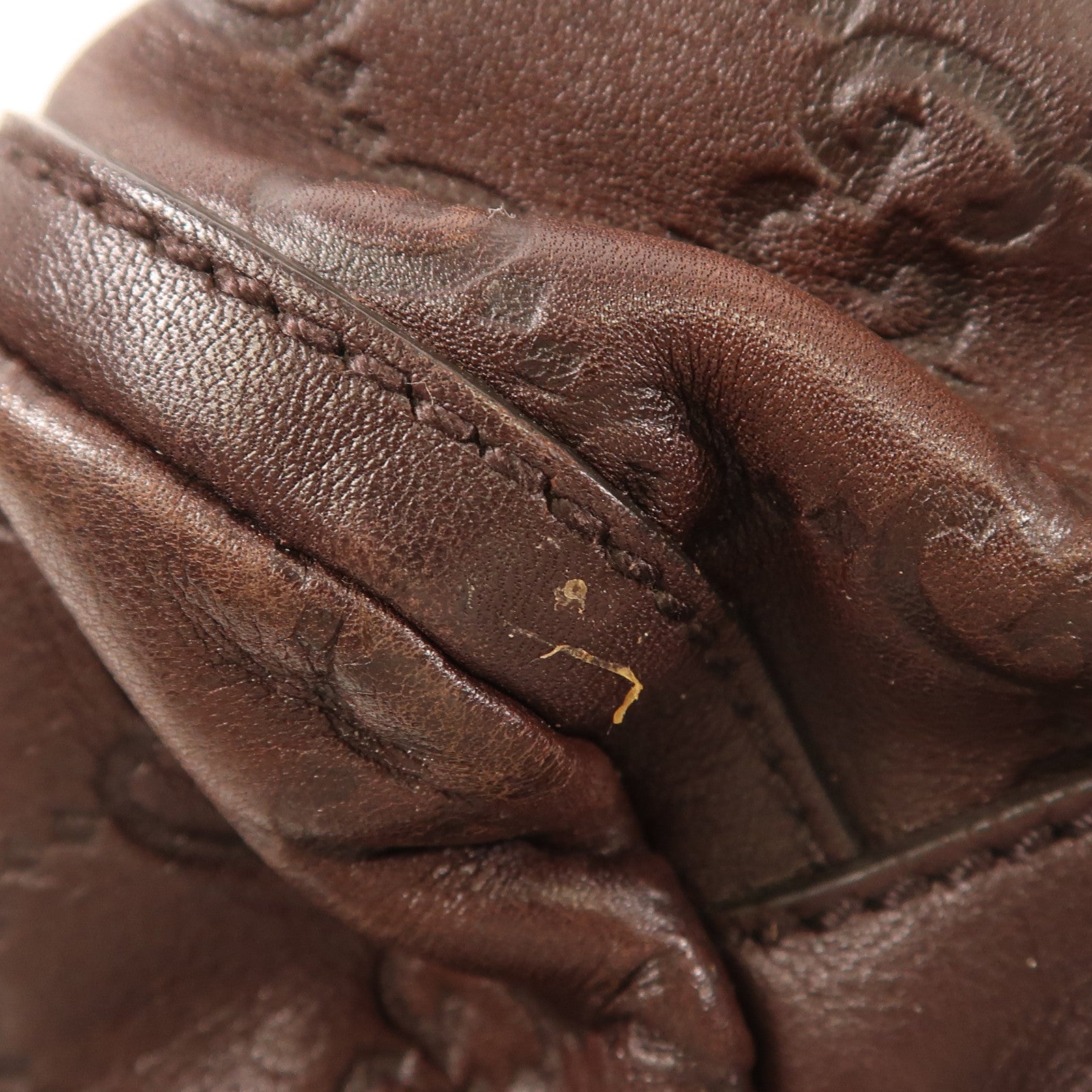 GUCCI 牛皮皮革Hand Bag金扣肩背袋