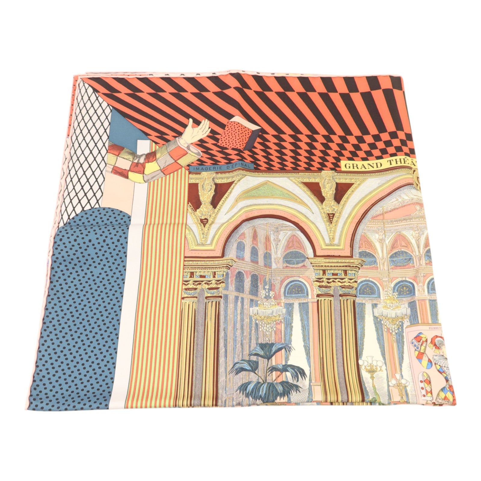 HERMES 絲質Scarf 90x90Scarf絲巾