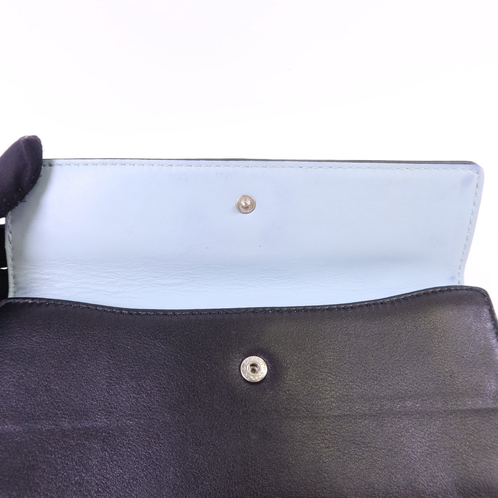 COACH 【激減優惠】牛皮皮革Long Bifold Wallet銀扣長錢包