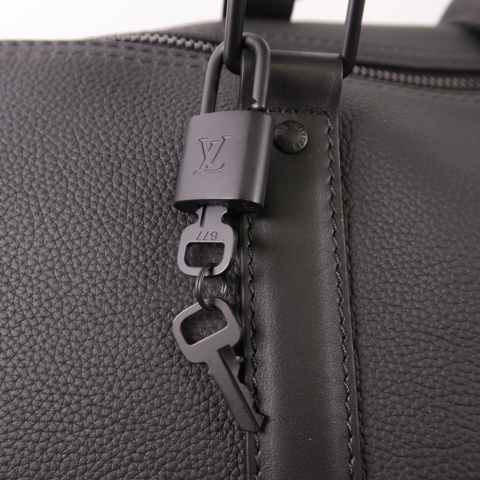 LOUIS VUITTON 牛皮皮革Keepall Bandouliere 50手挽肩背兩用袋