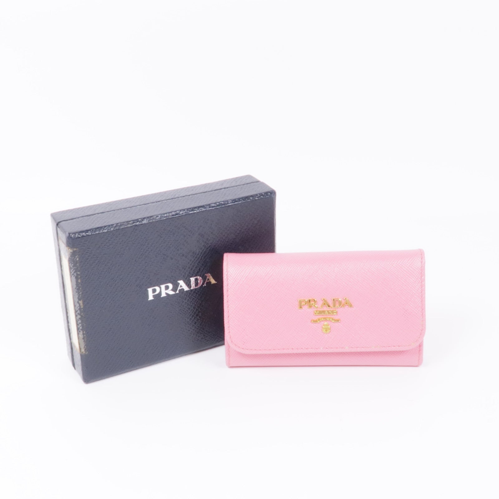 PRADA 牛皮皮革Key Case鎖匙包