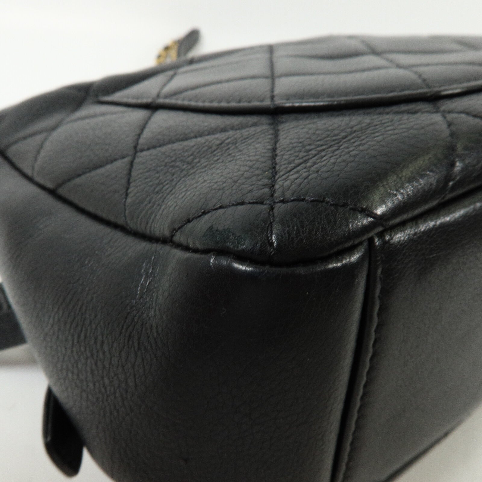 CHANEL 羊皮皮革Chain Shoulder With Handle鏈帶手挽肩背兩用袋