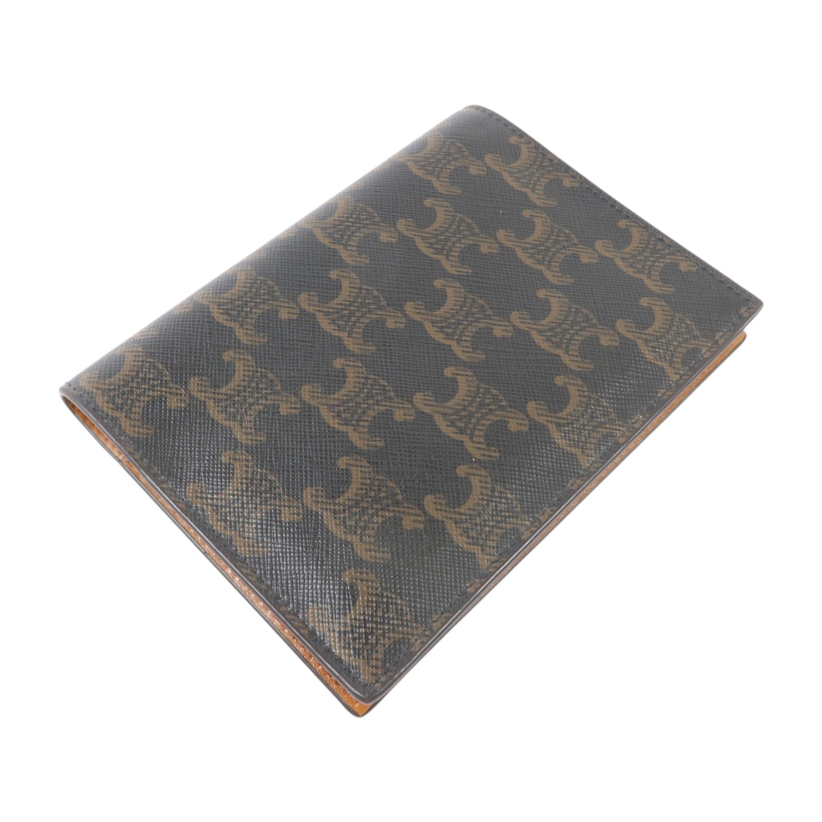 CELINE Triomphe塗層帆布Passport Case護照套