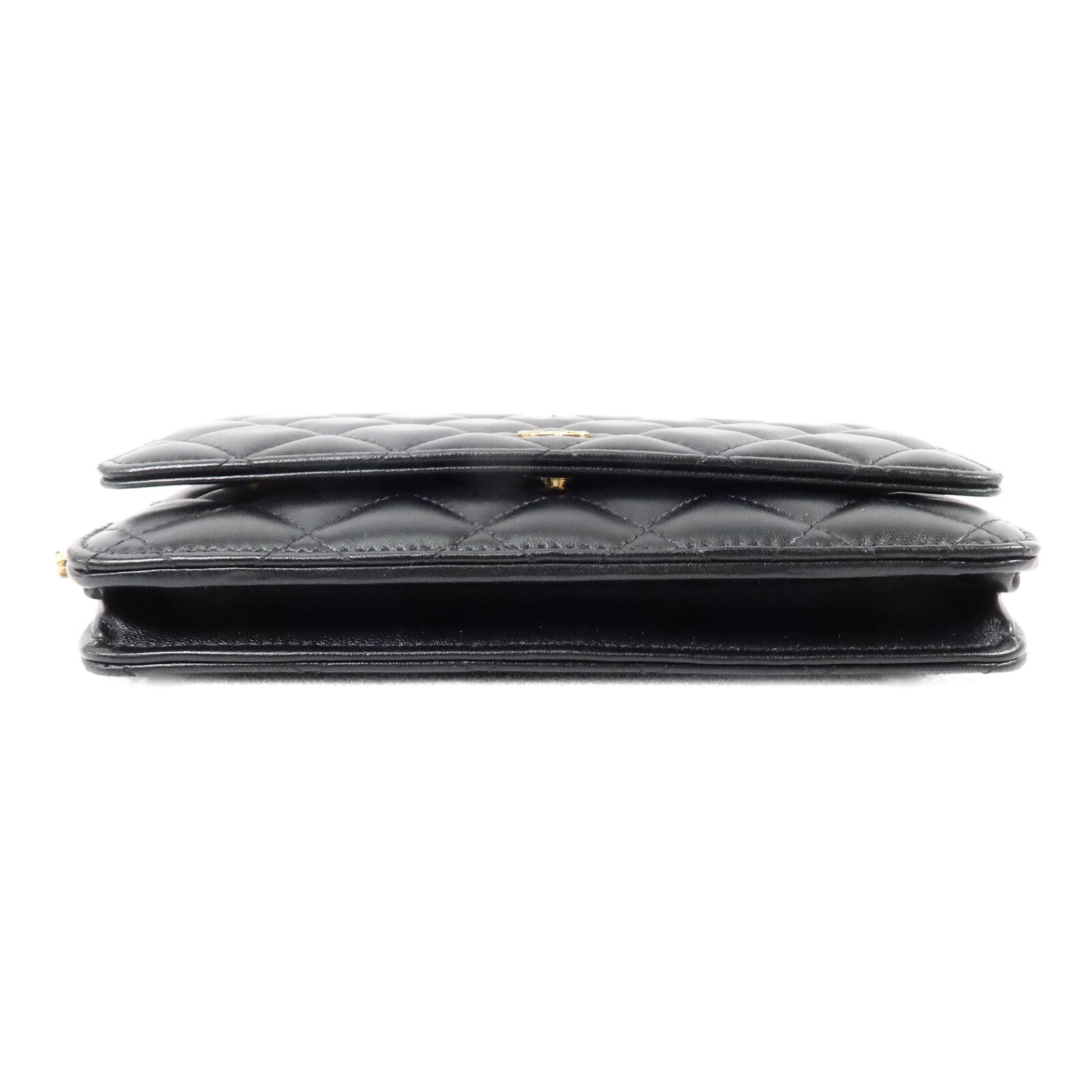CHANEL 羊皮皮革WOC Wallet On Chain鏈帶肩背袋