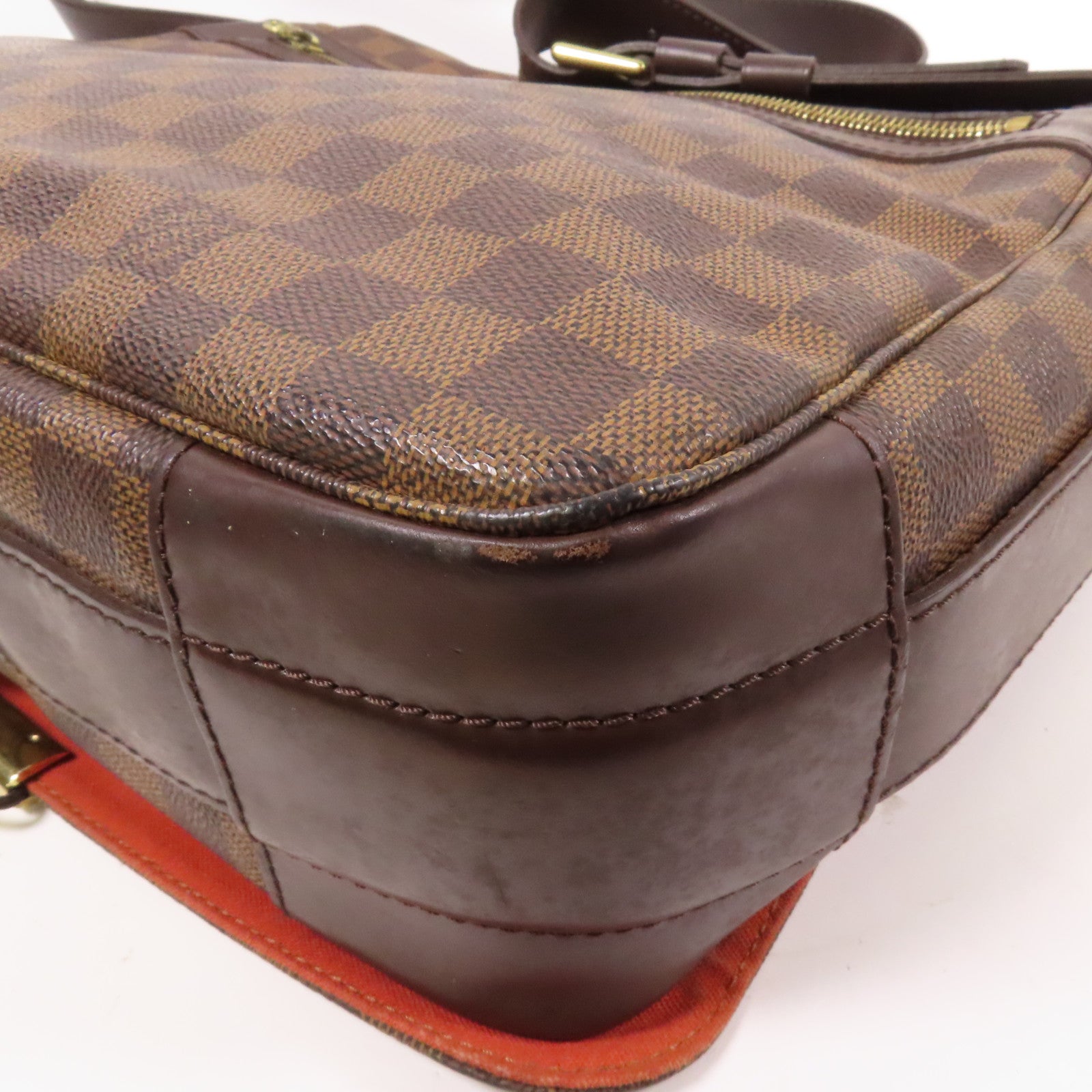 LOUIS VUITTON 【激減優惠】Damier Bastille Shoulder Bag金扣肩背袋啡色