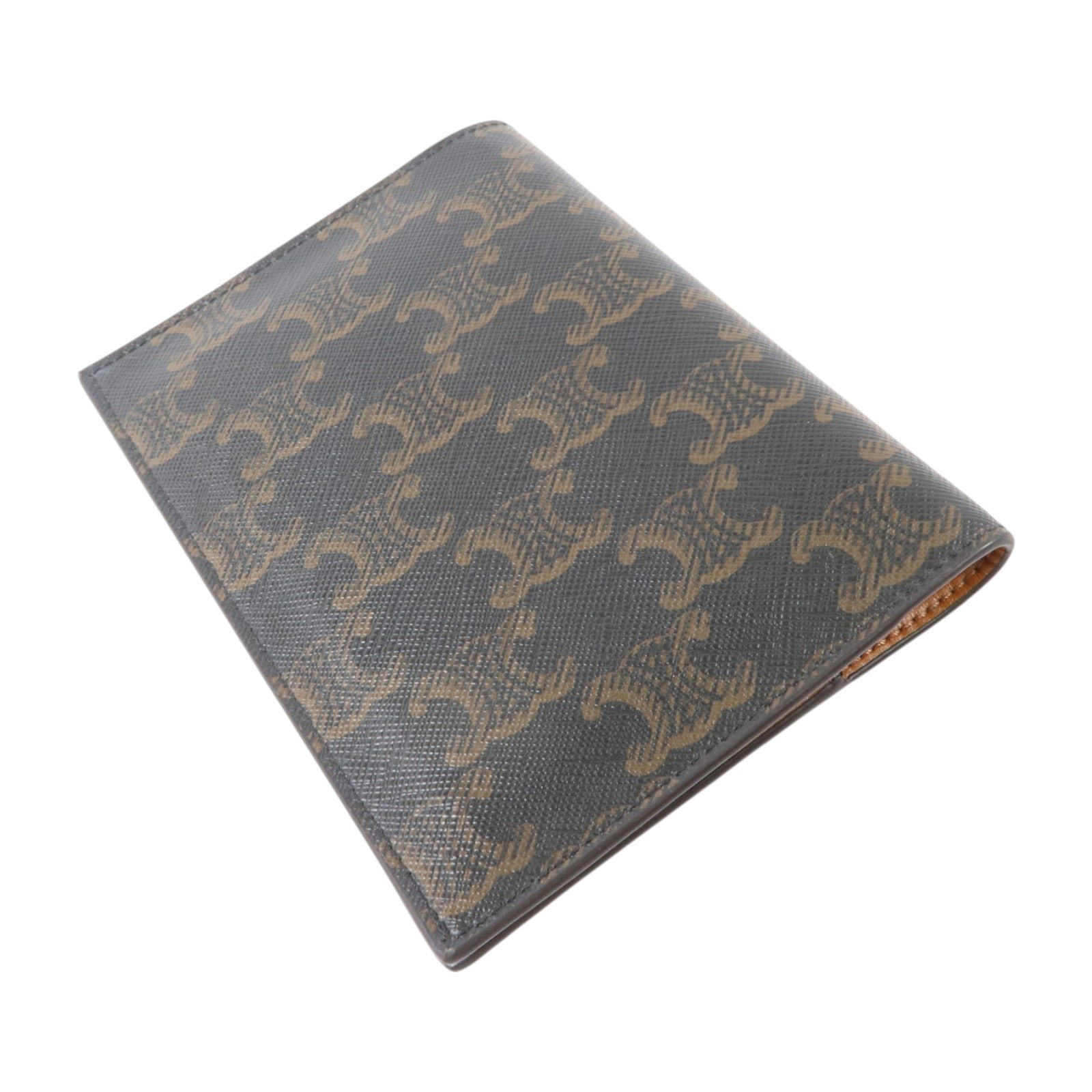 CELINE Triomphe塗層帆布Passport Case護照套