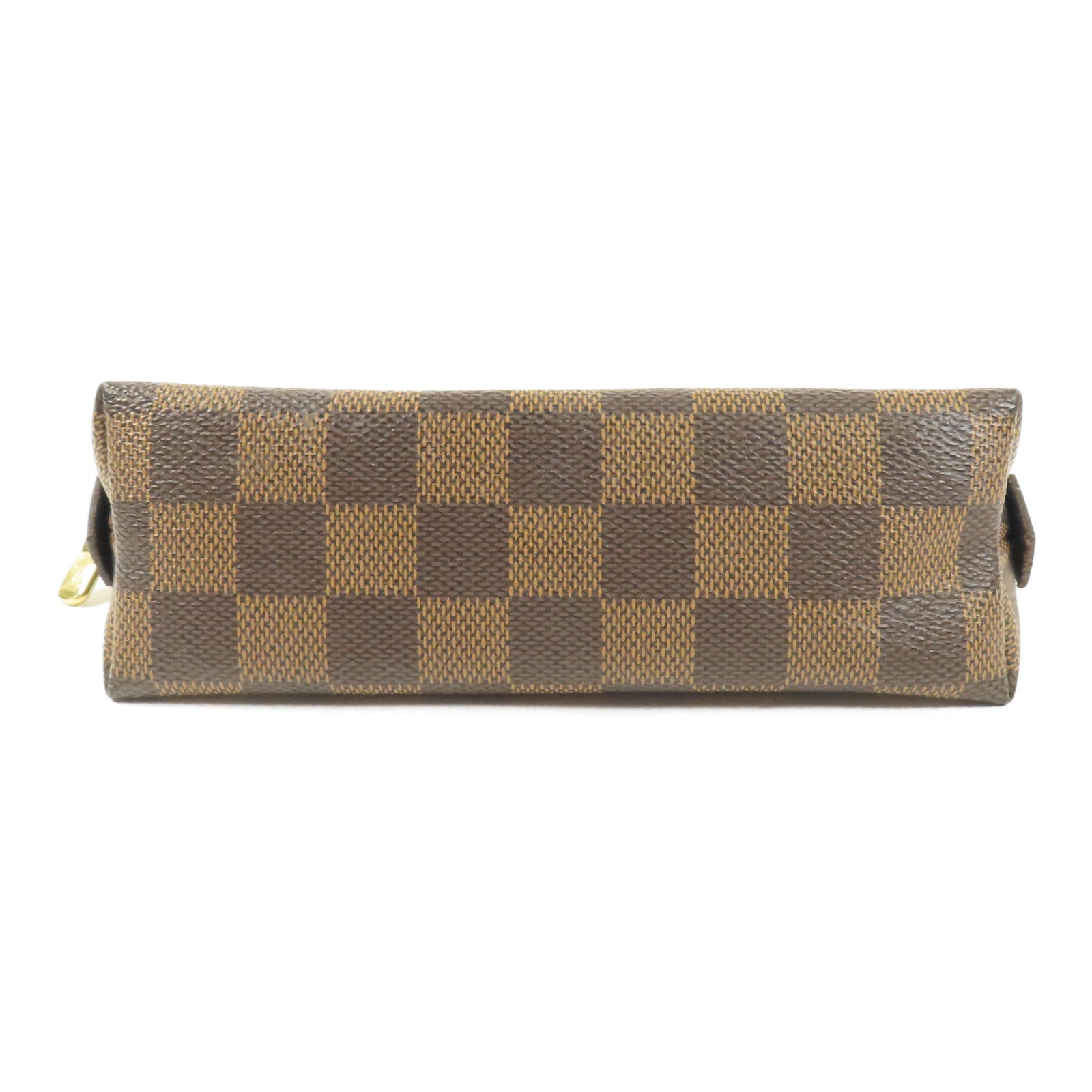 LOUIS VUITTON Damier Make Up Bag PM金扣化妝袋