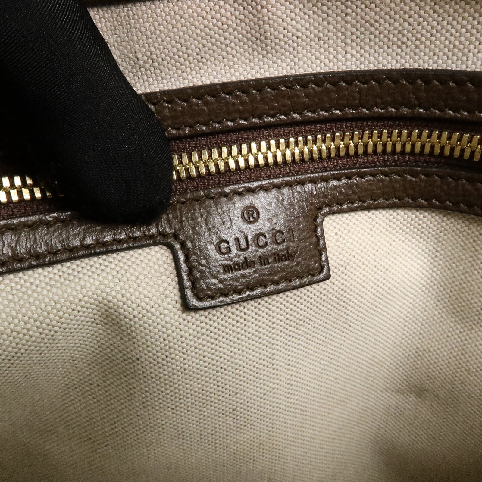 GUCCI 帆布Jumbo GG肩背袋