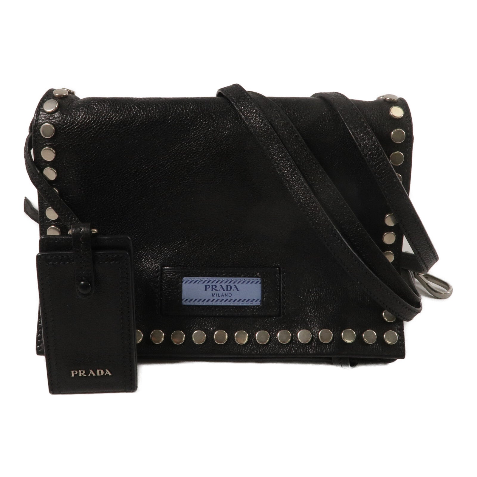 PRADA 牛皮皮革Shoulder Bag肩背袋