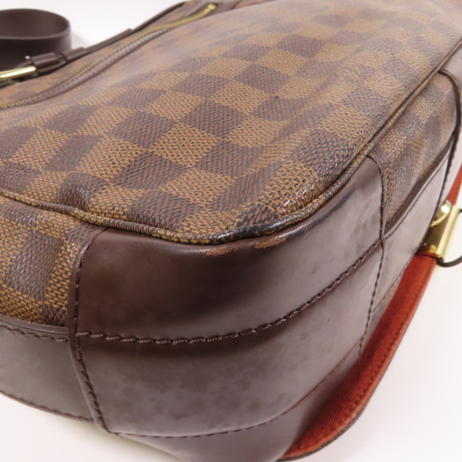 LOUIS VUITTON 【激減優惠】Damier Bastille Shoulder Bag金扣肩背袋啡色