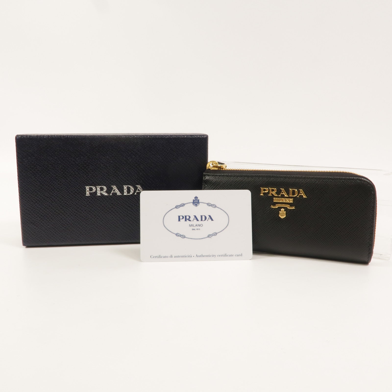PRADA Saffiano皮革Coin case零錢包