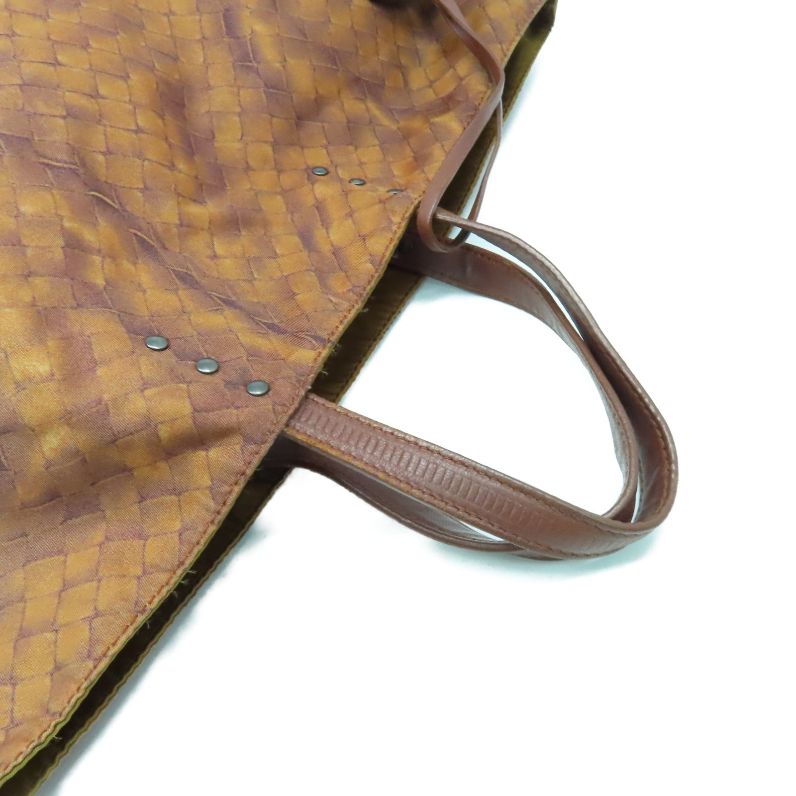 BOTTEGA VENETA 【激減優惠】尼龍Hand Bag手挽袋啡色