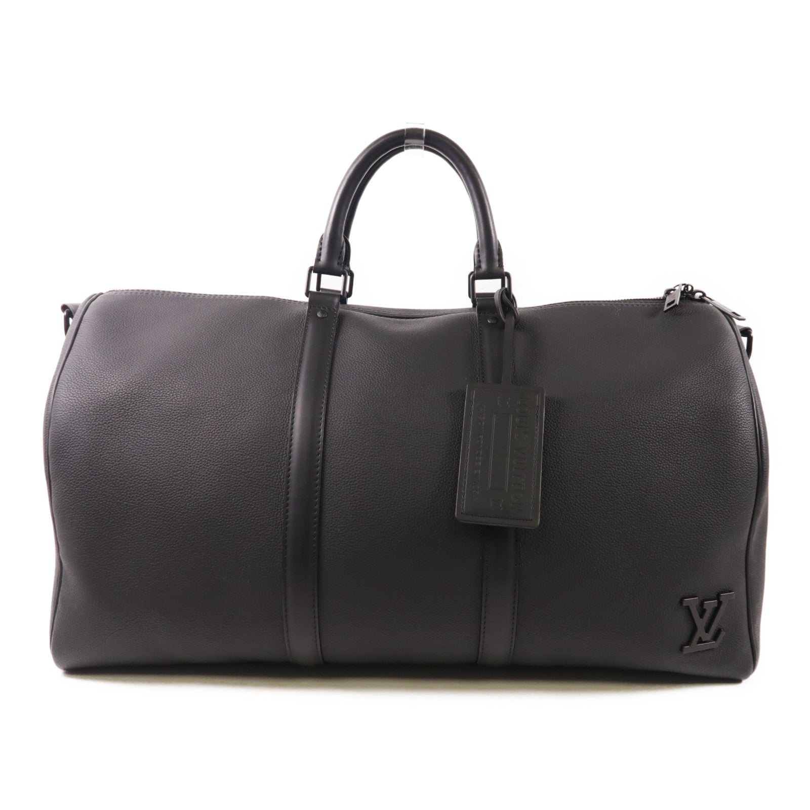 LOUIS VUITTON 牛皮皮革Keepall Bandouliere 50手挽肩背兩用袋