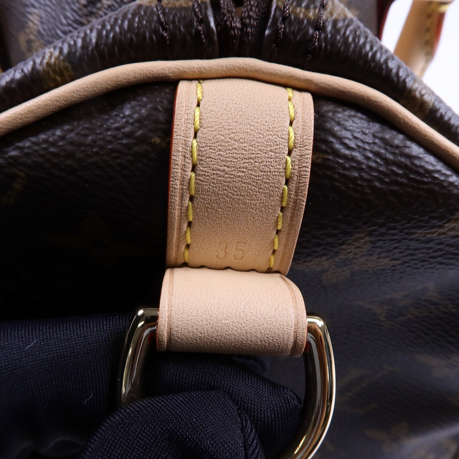 LOUIS VUITTON Monogram Speedy 35手挽肩背兩用袋