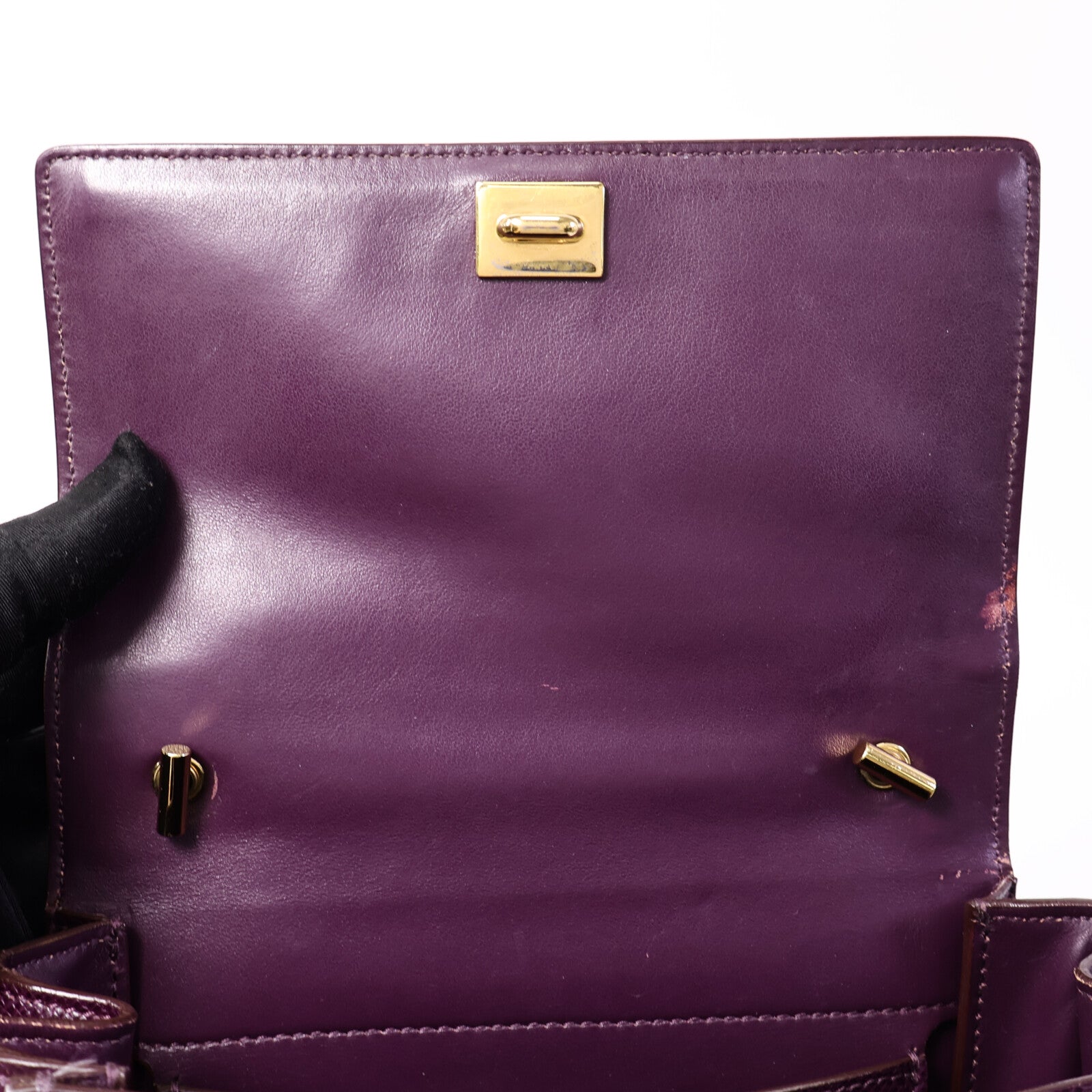 Salvatore Ferragamo 牛皮皮革Vara Ribbon手挽肩背兩用袋