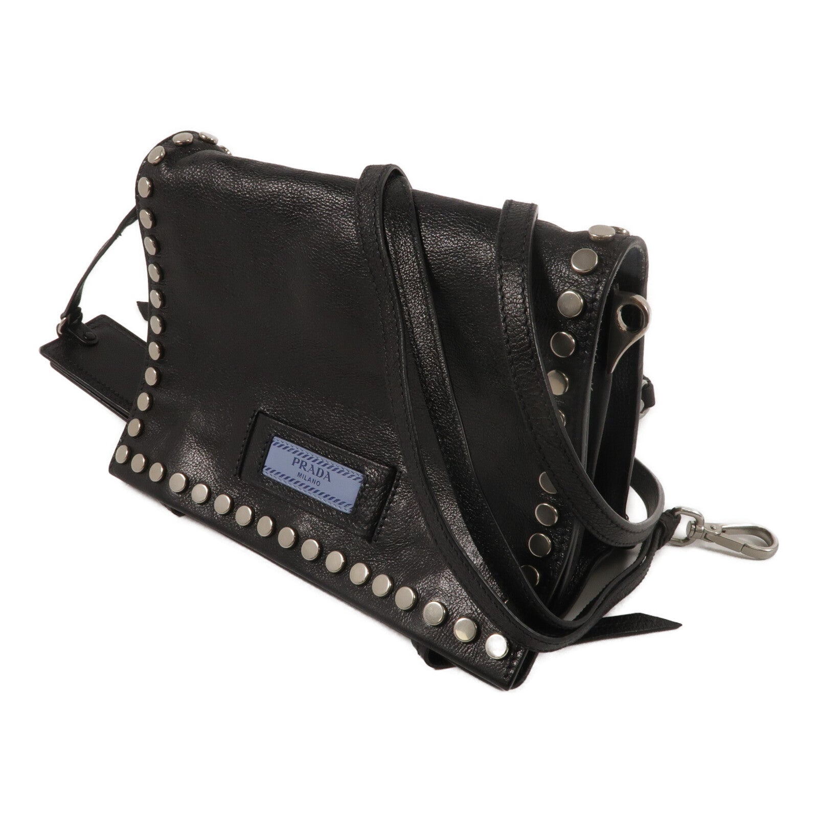PRADA 牛皮皮革Shoulder Bag肩背袋