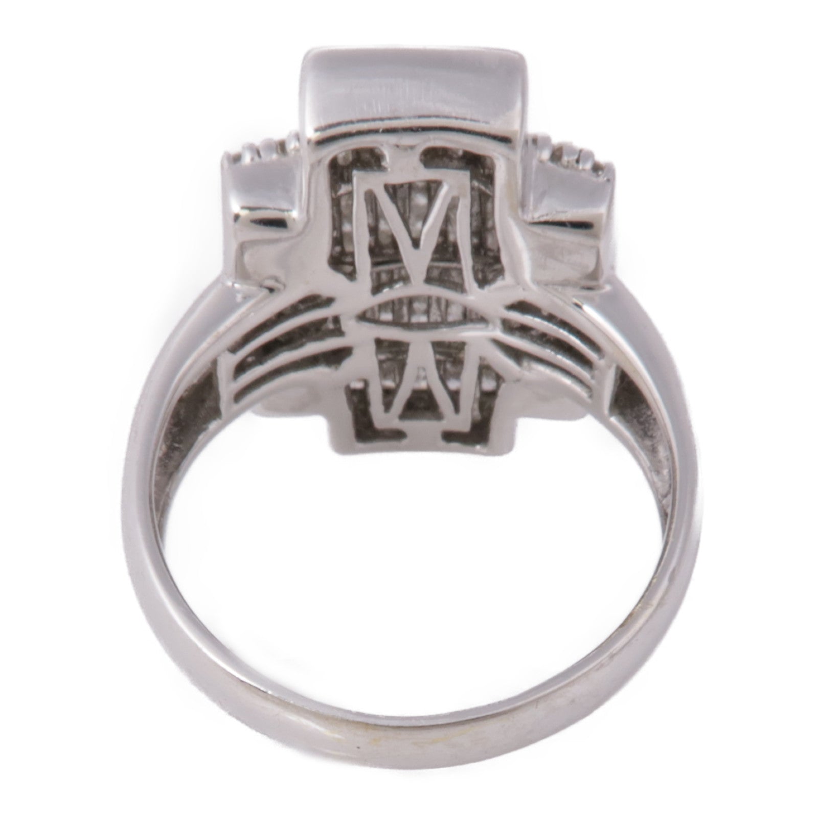 JEWELRY 【激減優惠】18K白金Diamond Ring鑽石戒指US#7