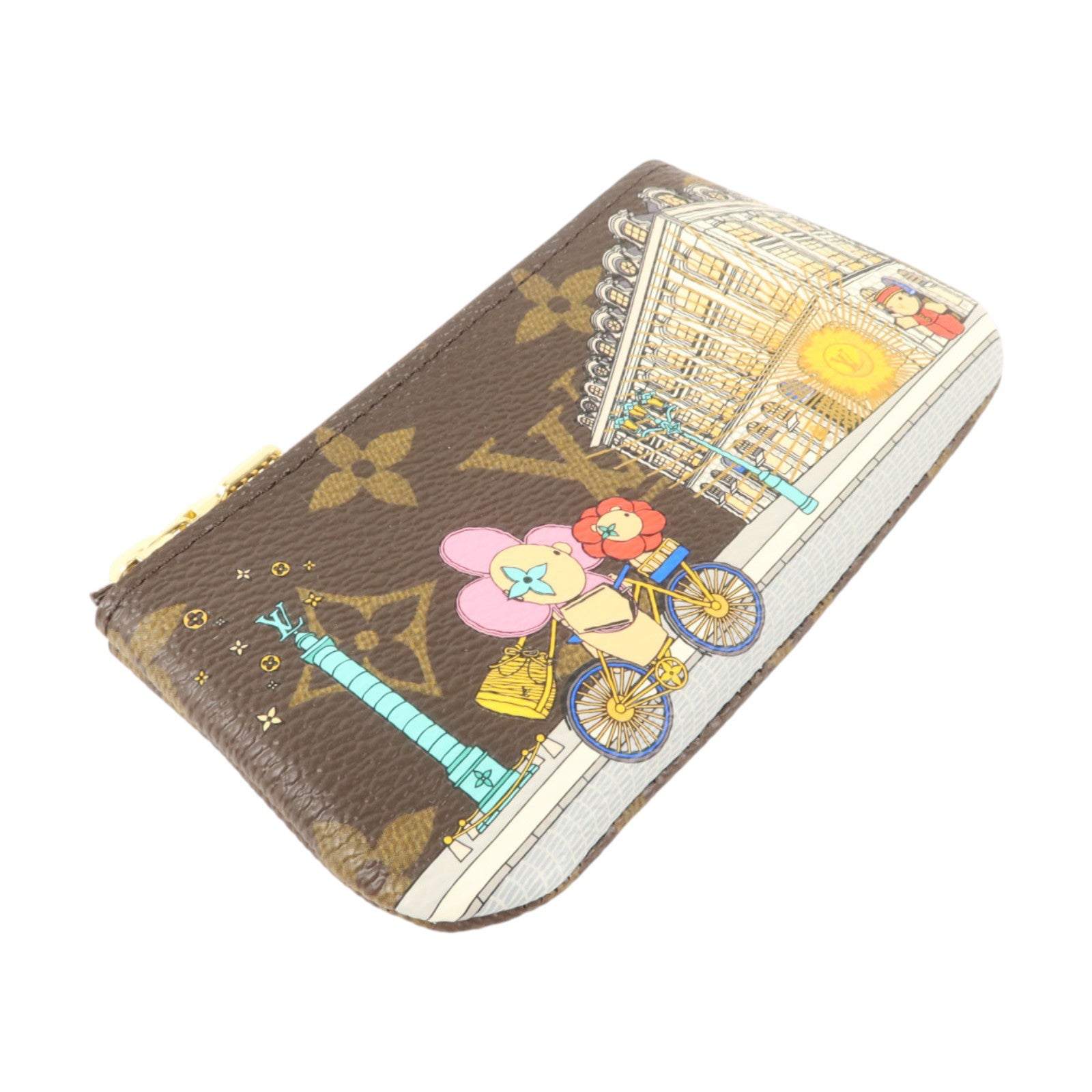 LOUIS VUITTON Monogram Key Pouch金扣鎖匙包