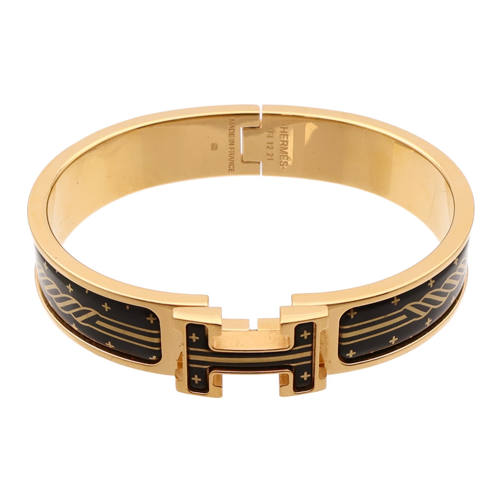 HERMES 金屬Clic H手鐲