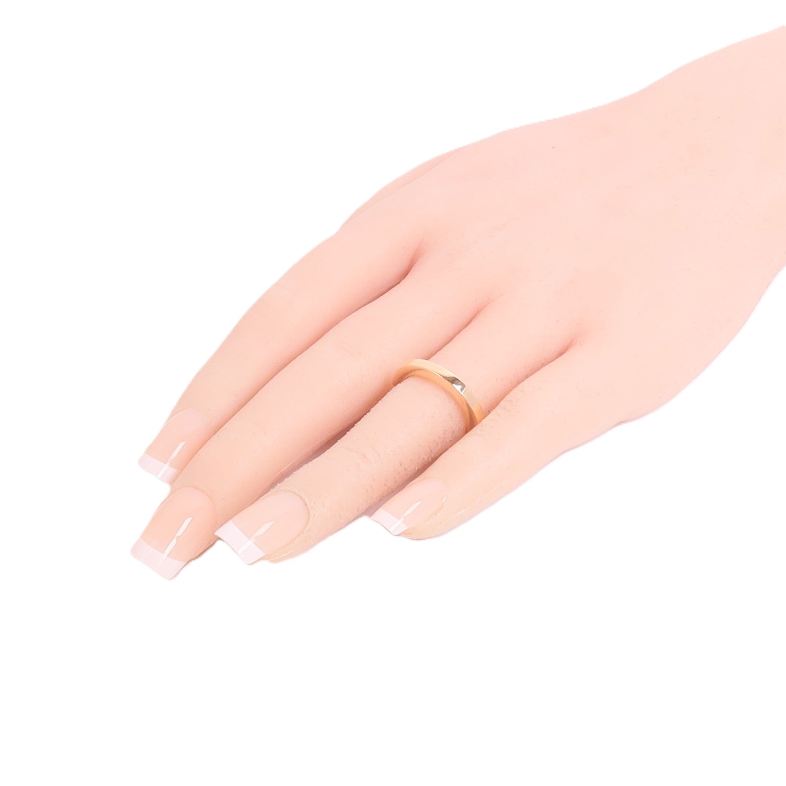 TIFFANY＆CO 18K玫瑰金Lock Ring戒指