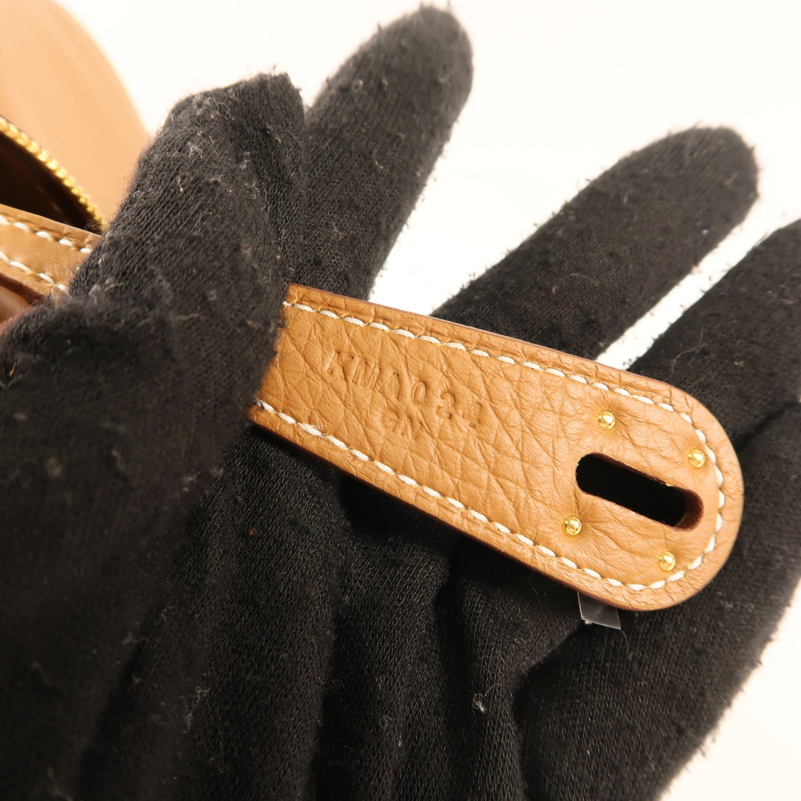 HERMES Clemence皮革Lindy 26金扣手挽肩背兩用袋37 Gold