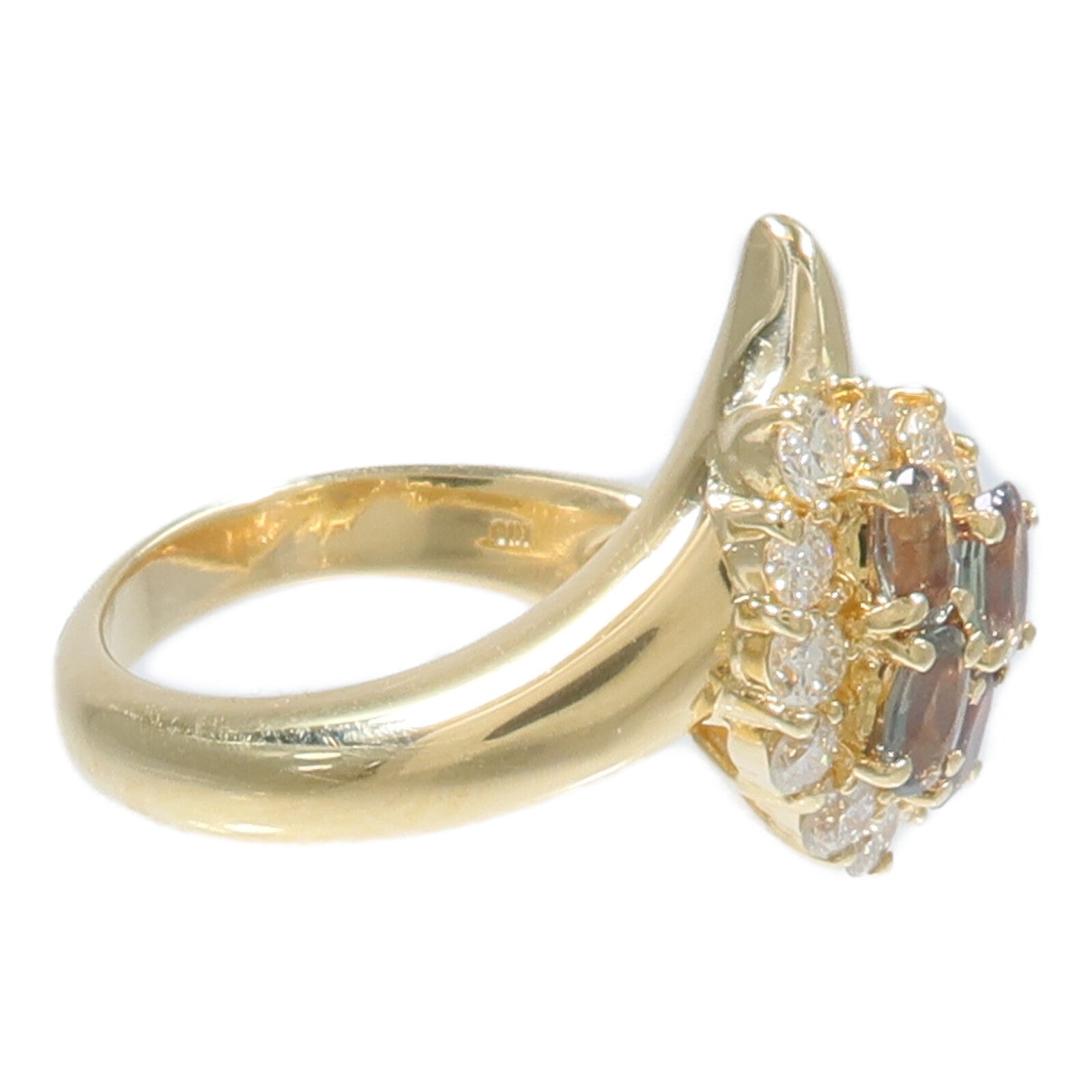 JEWELRY 18K黃金Alexandrite Diamond Ring亞歷山大石/鑽石戒指