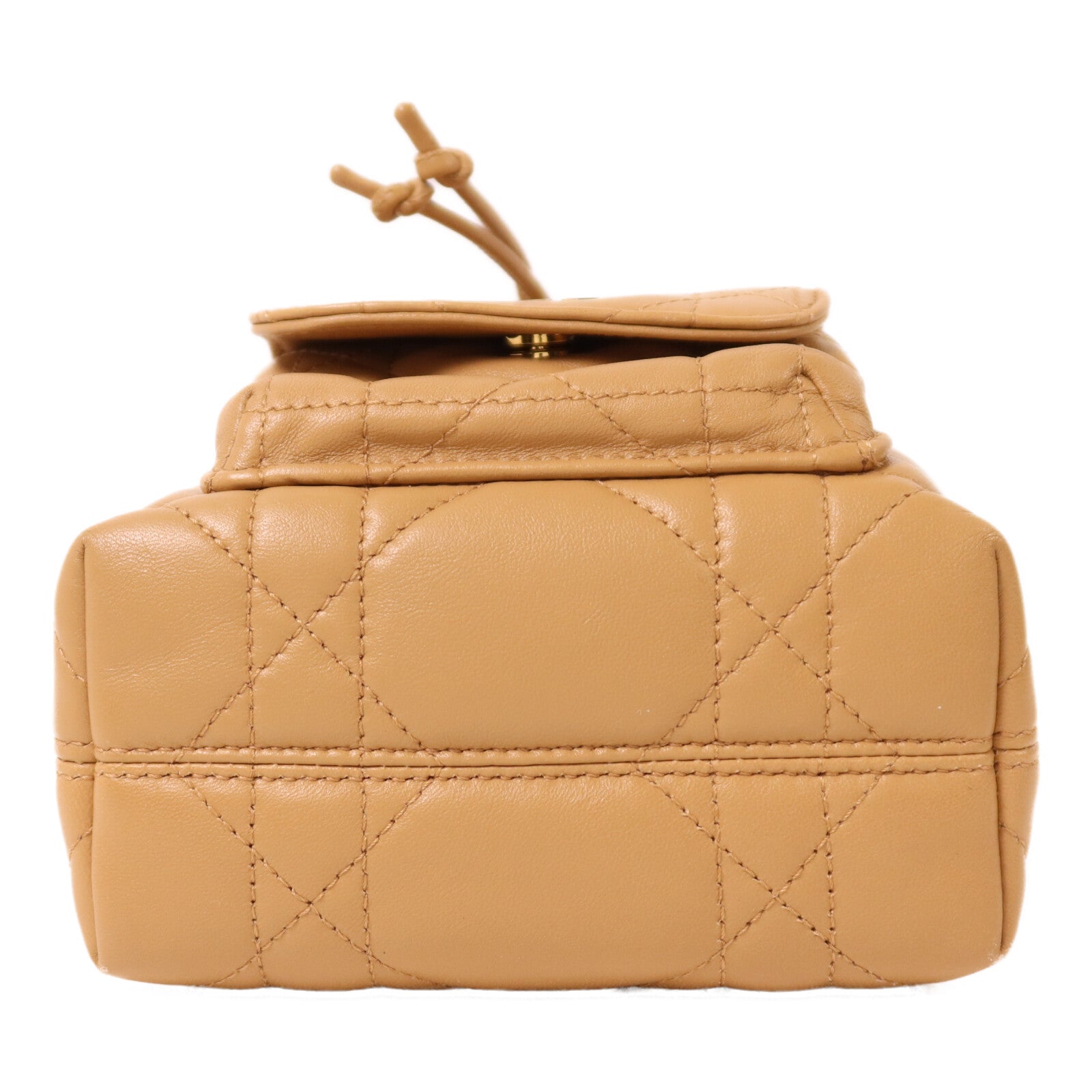 Dior 牛皮皮革Nano Caro Bucket Bag金扣手挽肩背兩用袋