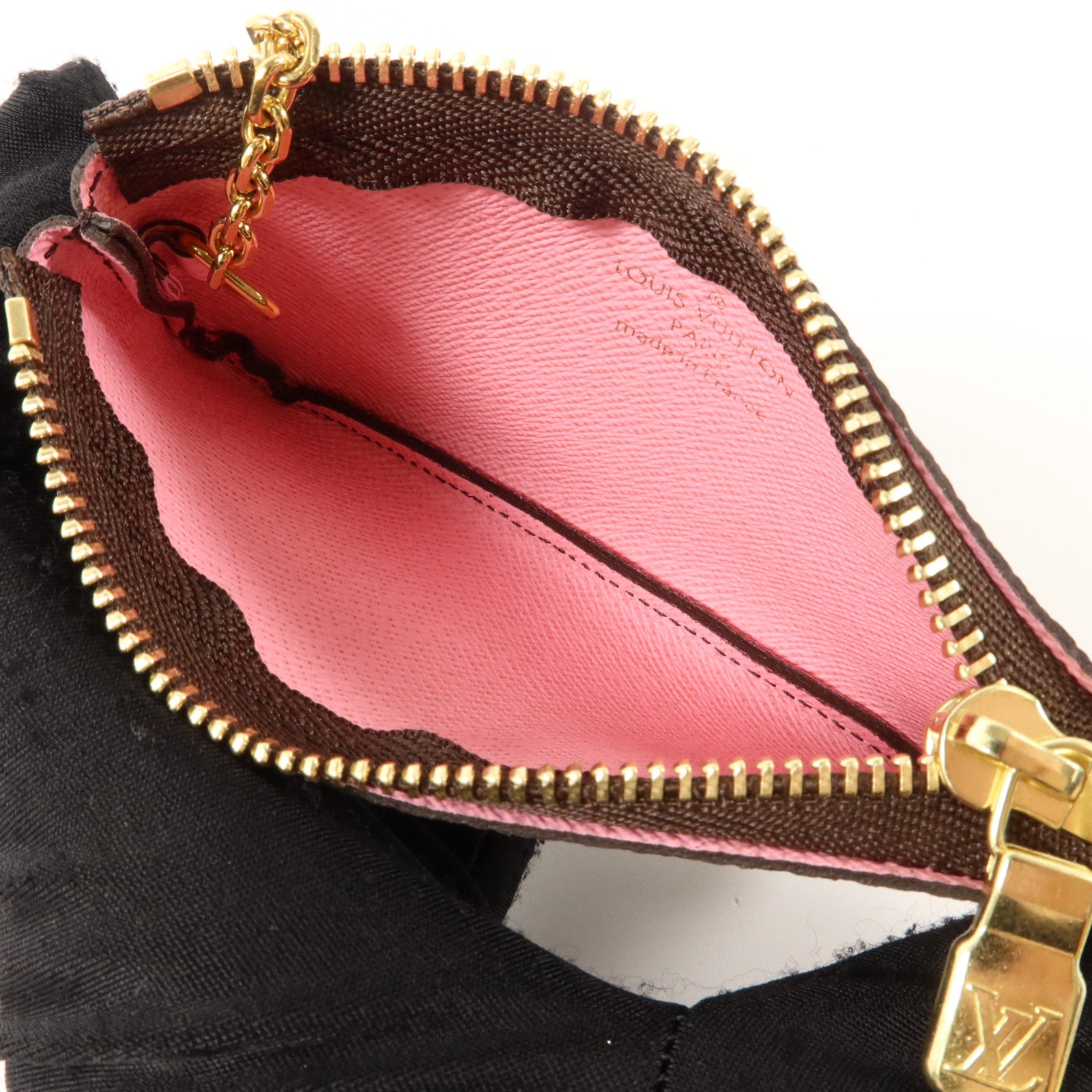 LOUIS VUITTON Monogram Key Pouch金扣鎖匙包
