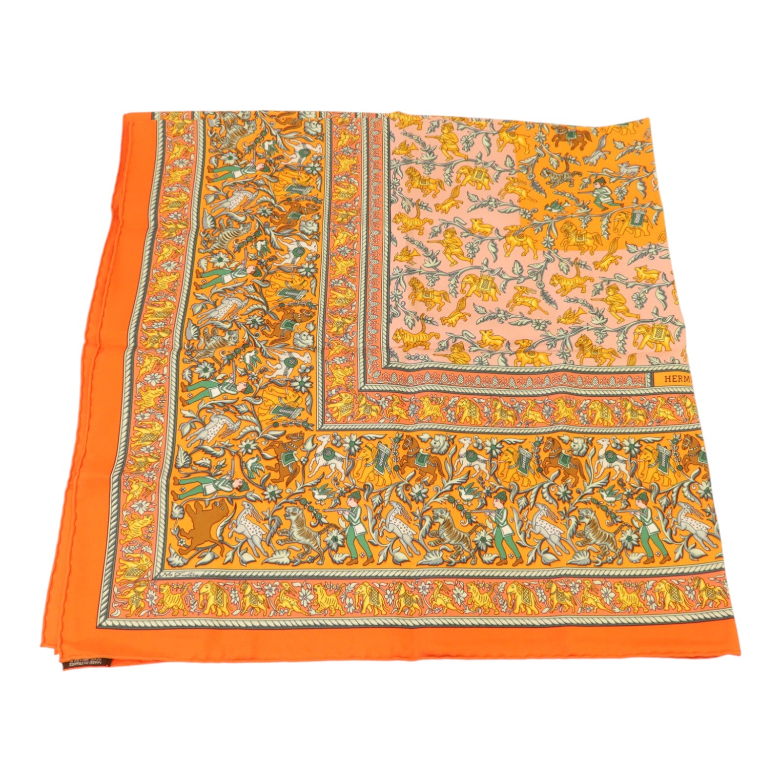 HERMES 絲質Scarf 90x90Scarf絲巾