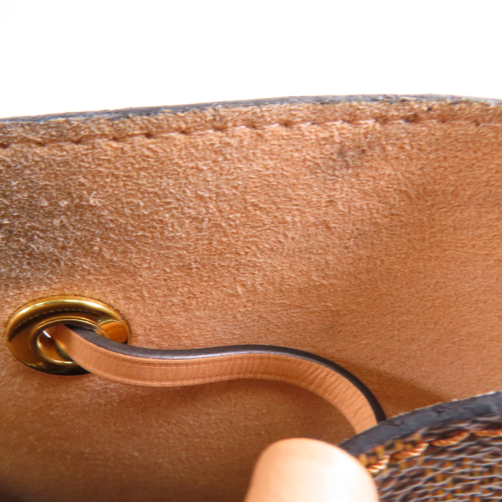 LOUIS VUITTON Damier NeoNoe MM金扣肩背袋