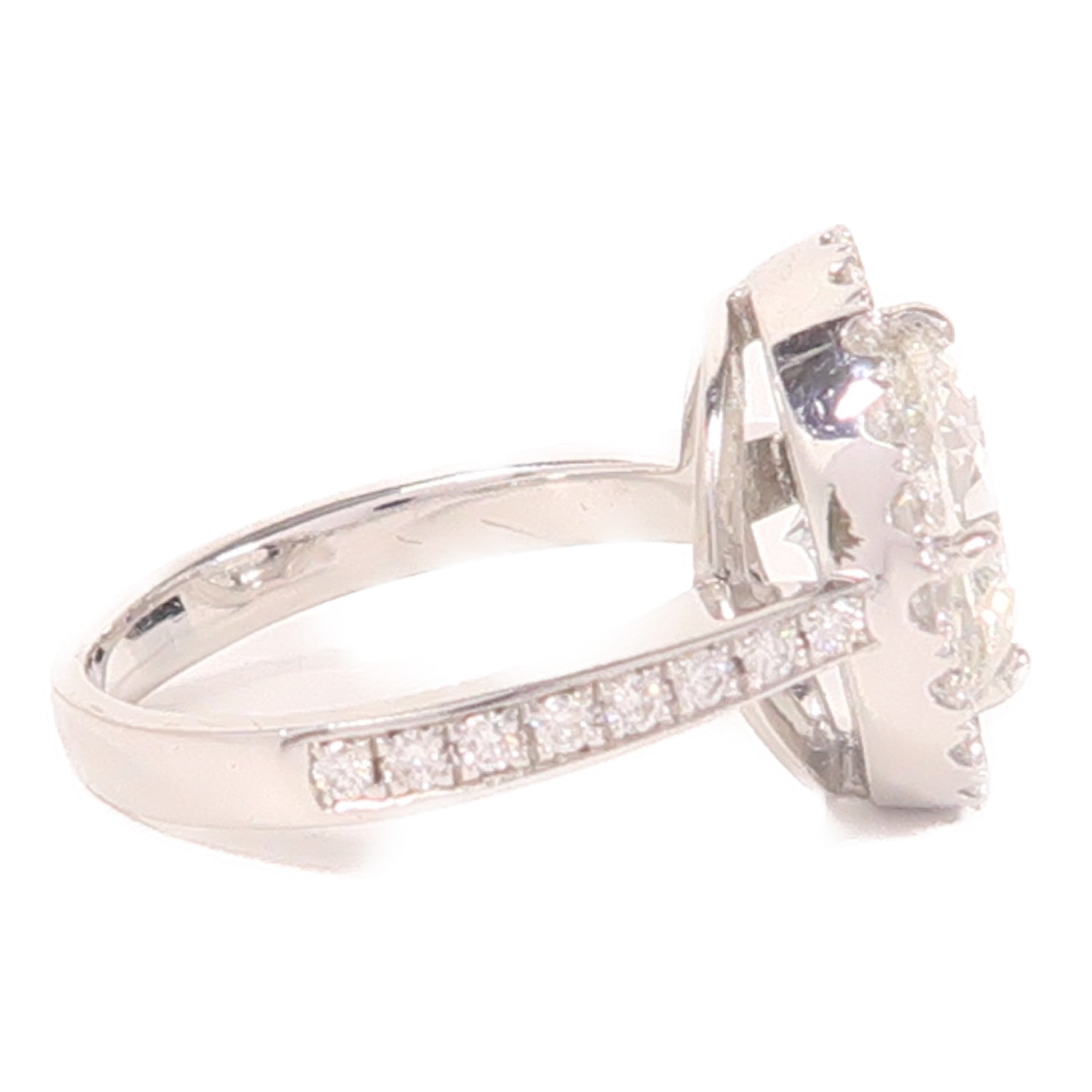 JEWELRY 【激減優惠】18K白金Diamond Ring鑽石戒指