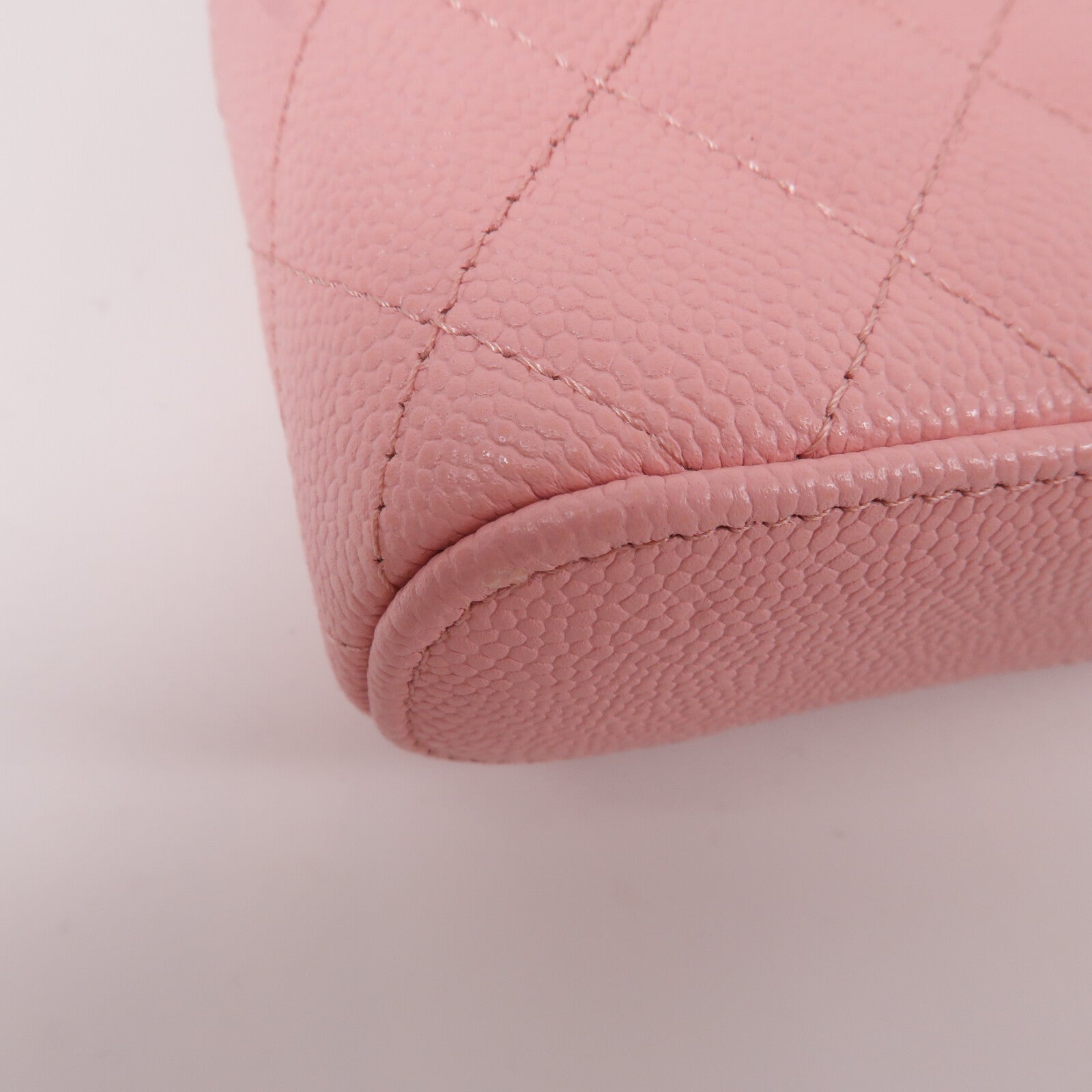 CHANEL 牛皮皮革Mini Vanity Case手挽肩背兩用袋