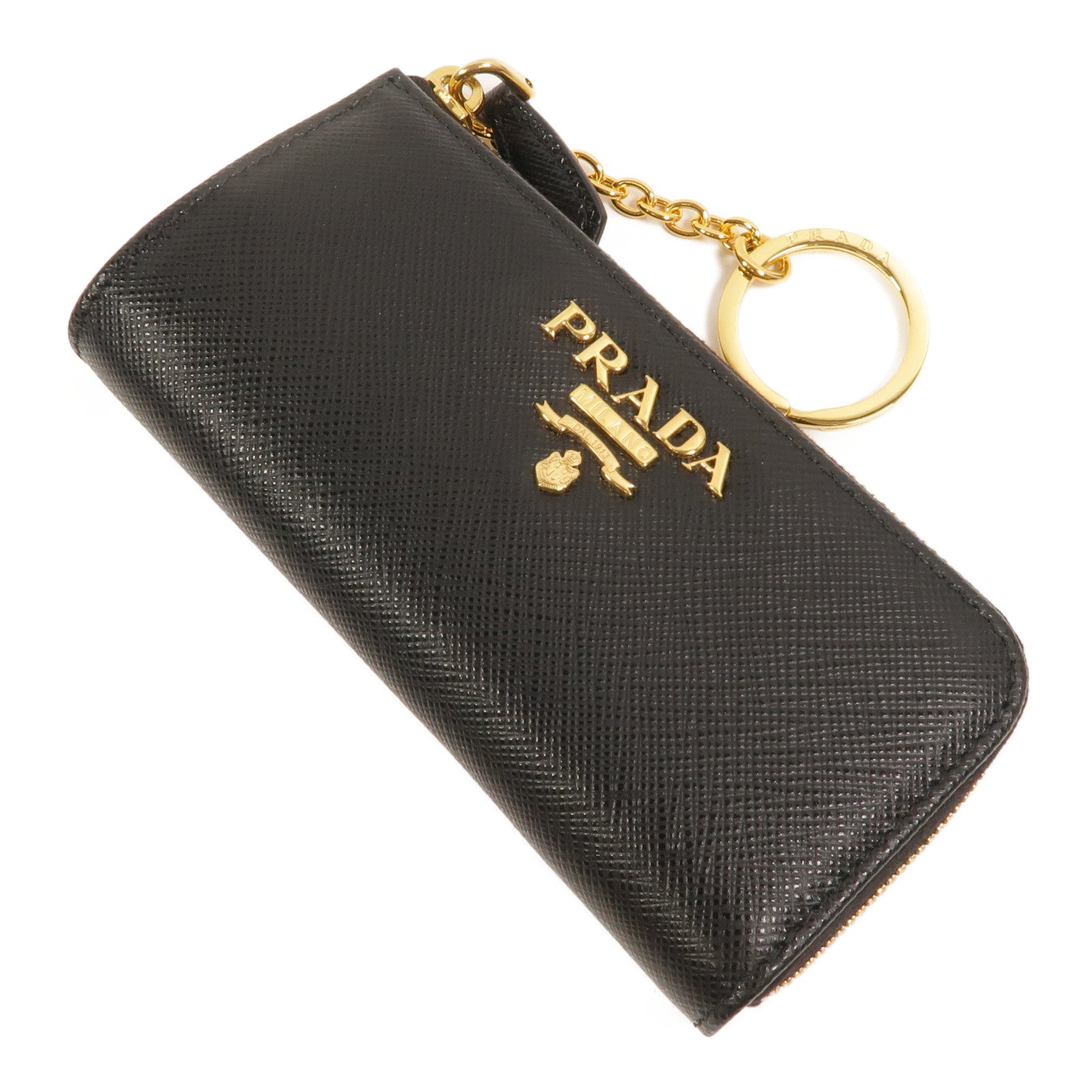 PRADA Saffiano皮革Coin case零錢包