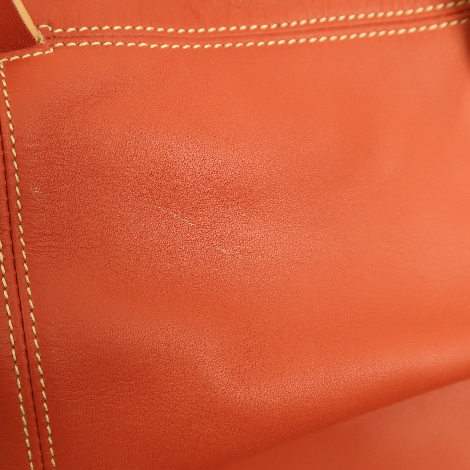 LOEWE 牛皮皮革Hand Bag銀扣手挽袋