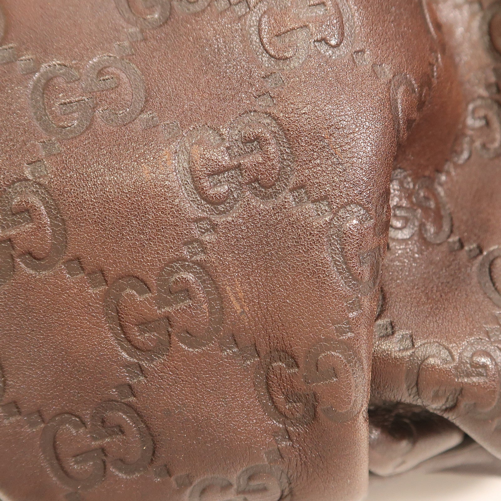 GUCCI 牛皮皮革Hand Bag金扣肩背袋