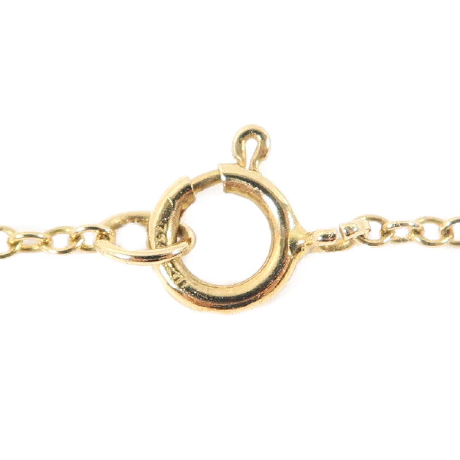 TIFFANY＆CO 18K黃金Sentimental Heart Diamond Necklace鑽石項鍊