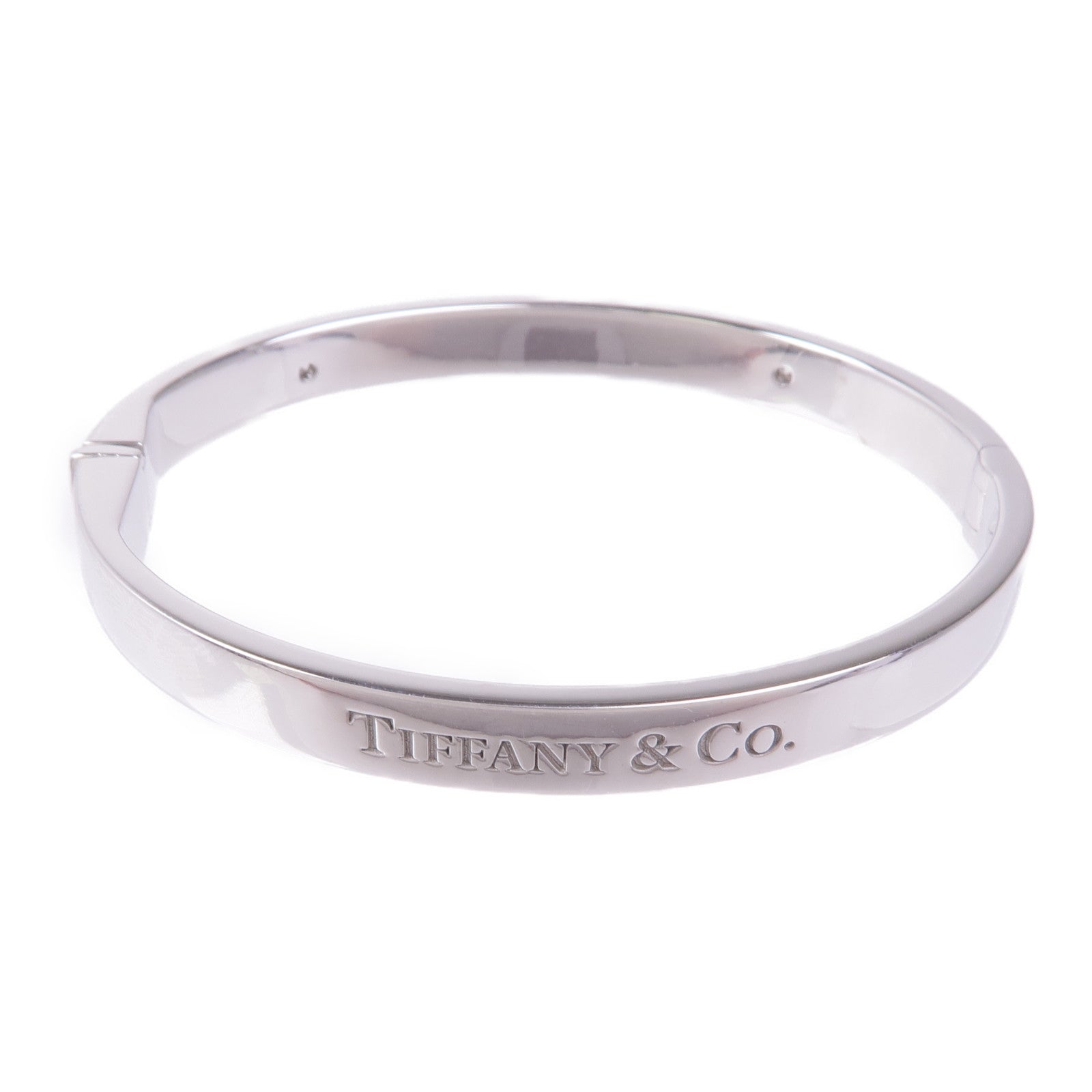 TIFFANY＆CO 18K白金Diamond Bracelet鑽石手鐲