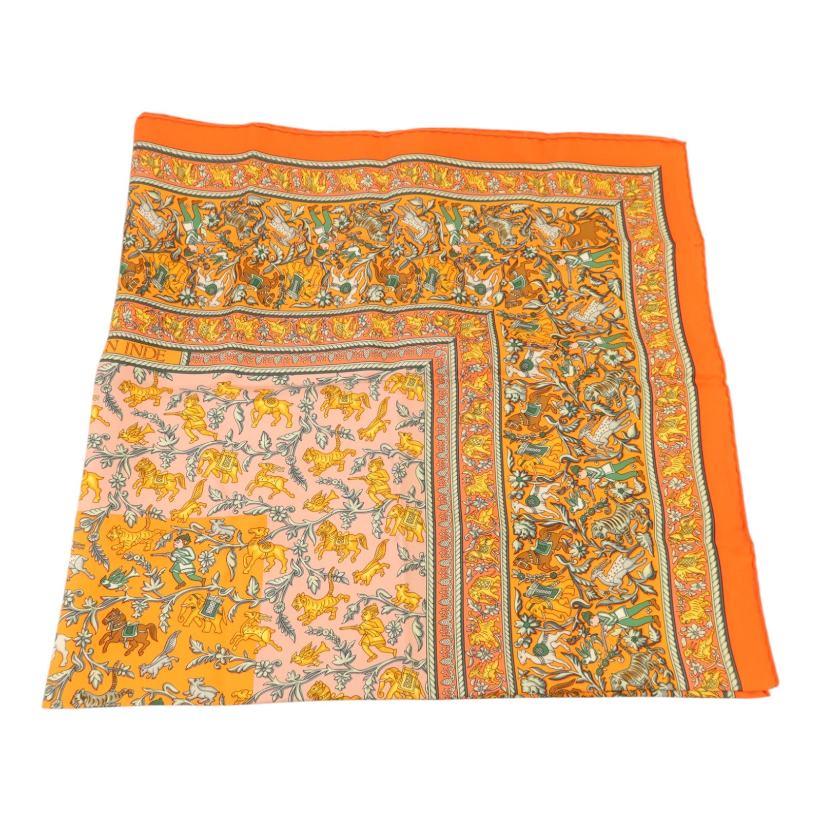 HERMES 絲質Scarf 90x90Scarf絲巾