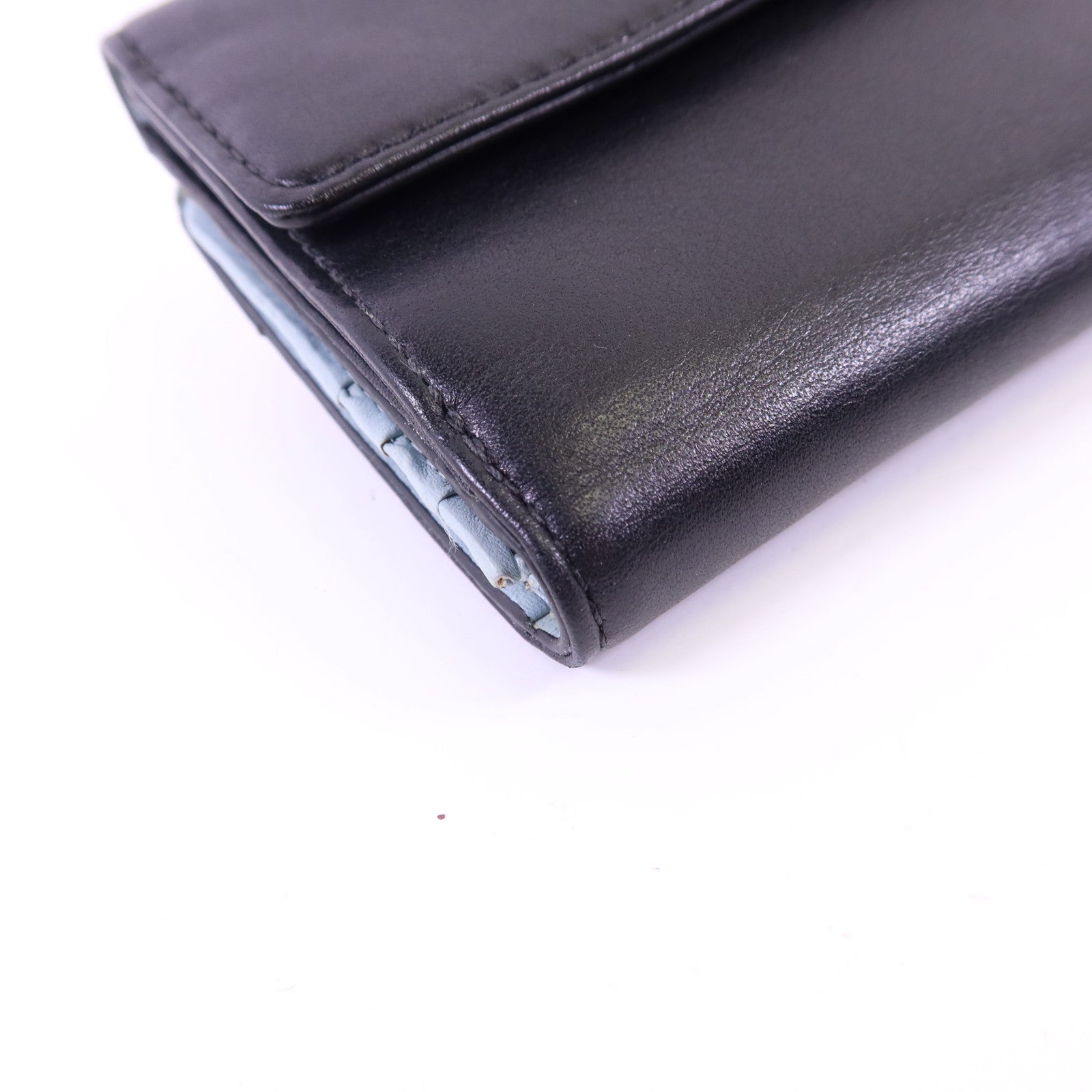 COACH 牛皮皮革Long Bifold Wallet銀扣長錢包