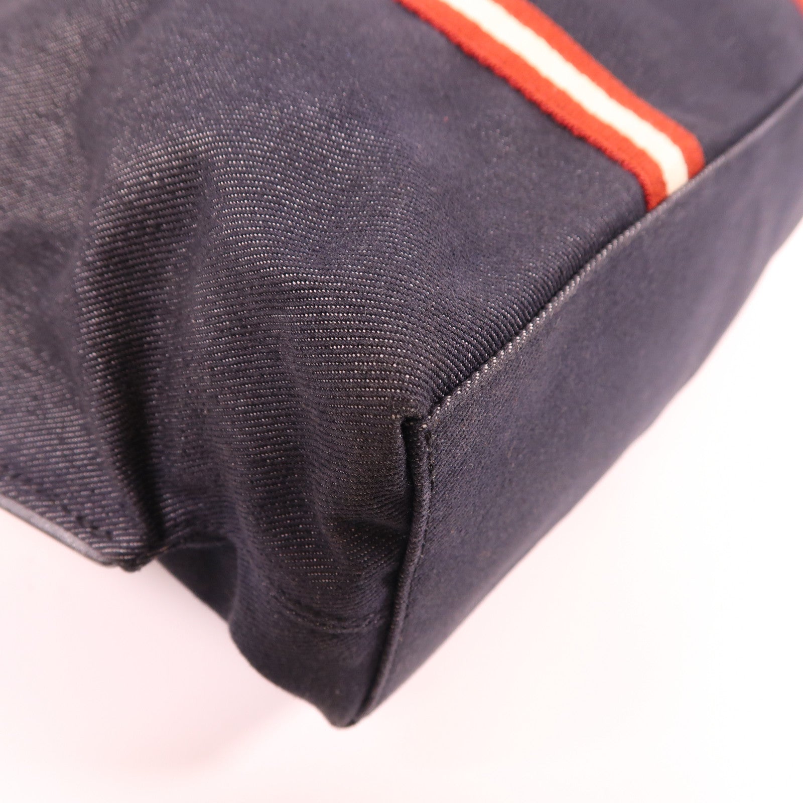 BALLY 帆布Tote Bag金扣手挽袋