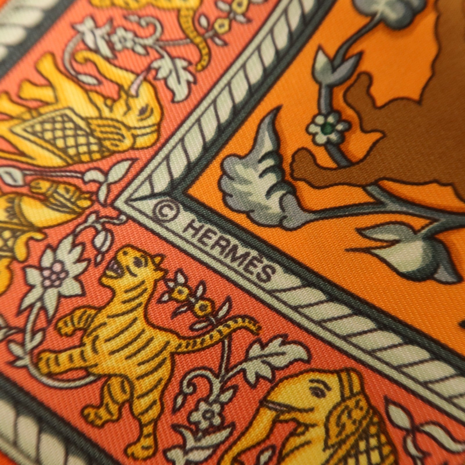 HERMES 絲質Scarf 90x90Scarf絲巾