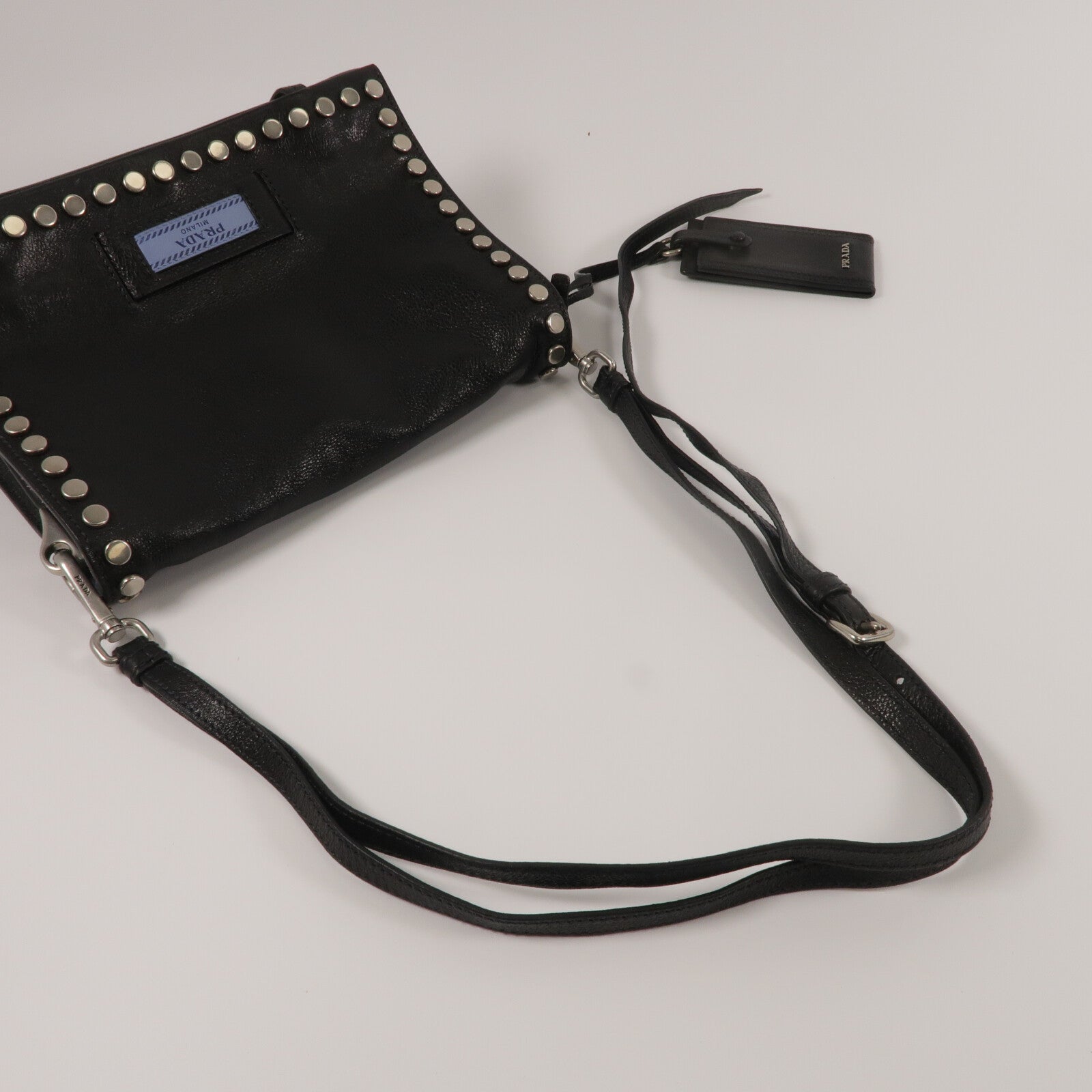 PRADA 牛皮皮革Shoulder Bag肩背袋