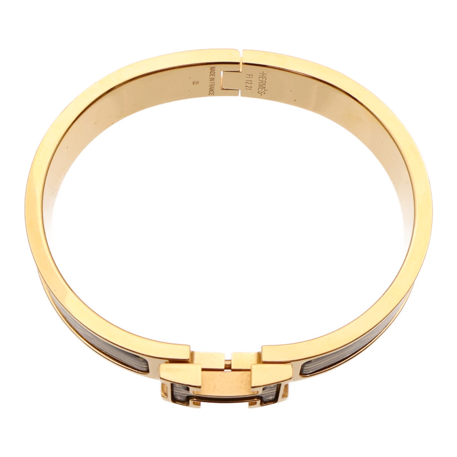 HERMES 金屬Clic H手鐲
