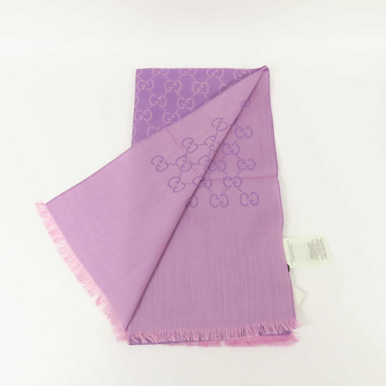 GUCCI 羊毛/絲質Scarf絲巾
