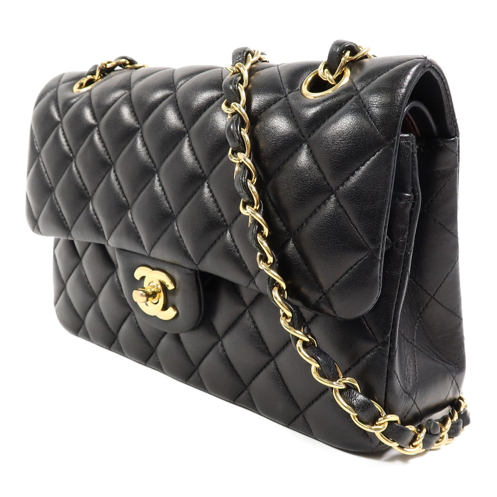 CHANEL 羊皮皮革Classic 23鏈帶肩背袋
