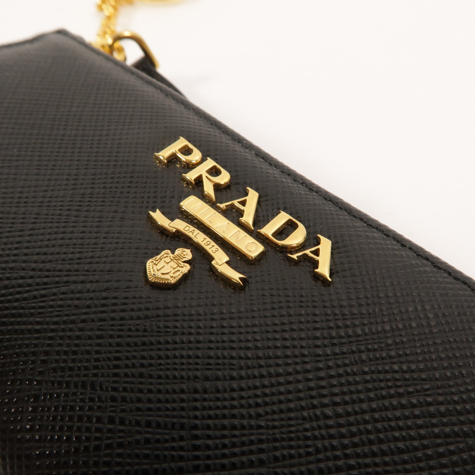 PRADA Saffiano皮革Coin case零錢包