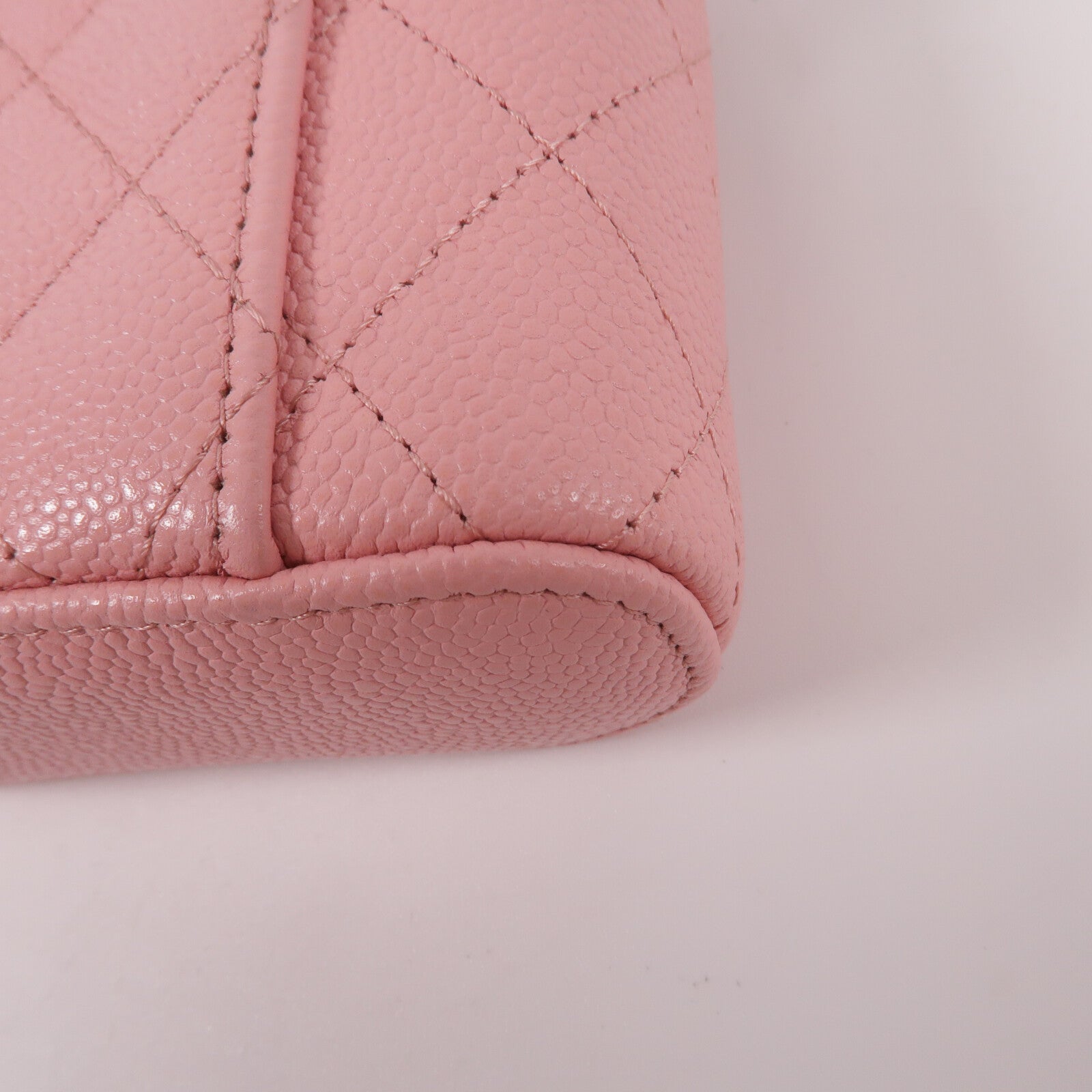 CHANEL 牛皮皮革Mini Vanity Case手挽肩背兩用袋