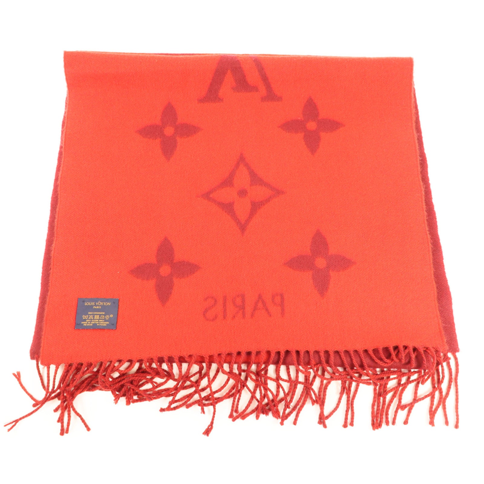 LOUIS VUITTON 羊絨Reykjavik Scarf圍巾