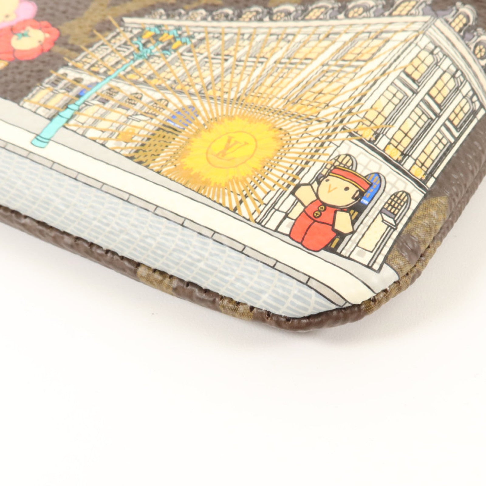 LOUIS VUITTON Monogram Key Pouch金扣鎖匙包